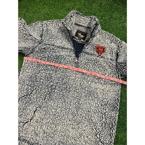 Chicago Bears Sherpa pullover 1/4 zip - Picture 5 of 5